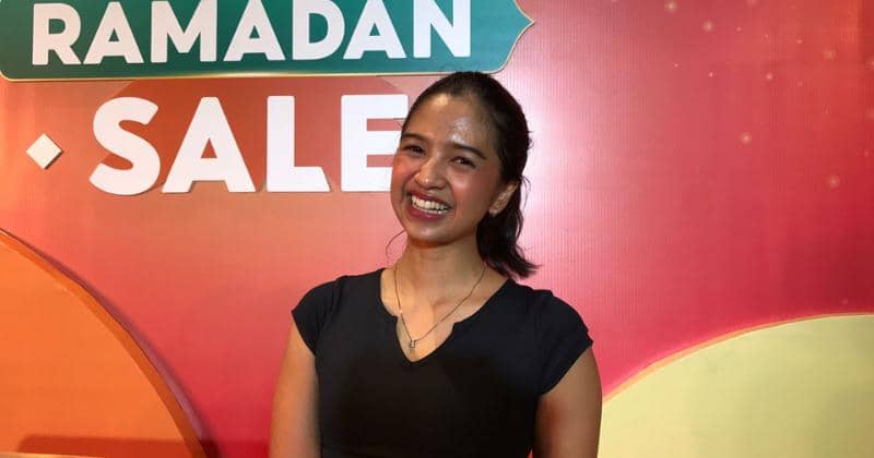 Acara BincangShopee Big Ramadan Sale - Segar dalam Raga, Tenang dalam Jiwa, Kemang, Jakarta Selatan pada Rabu (20/3/2024). - Popmama.com/Melati Gita Permatasari